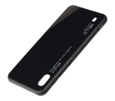 Чохол для Samsung Galaxy A10 (A105) Hello glass чорний 1172101