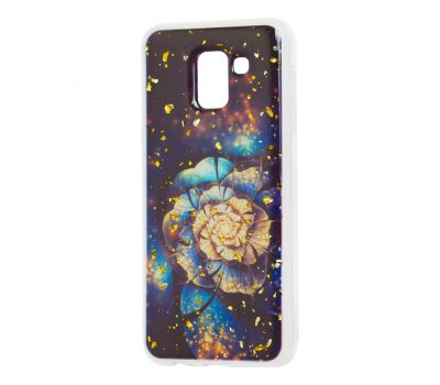 Чохол для Samsung Galaxy J6 2018 (J600) Art confetti "квітка"