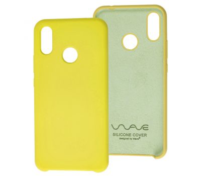 Чохол для Huawei P Smart Plus Wave Silky Soft Touch жовтий