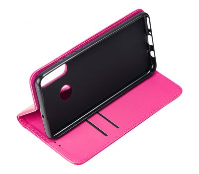 Чохол книжка Huawei P30 Lite Black magnet рожевий 1176487