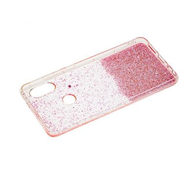 Чохол для Xiaomi Redmi Note 5 Fashion блискітки + popsocket рожевий 1178029