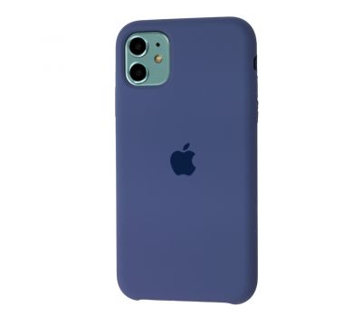 Чохол Silicone для iPhone 11 case lavender gray 1180936