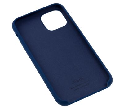 Чохол Silicone для iPhone 11 Pro case синій кобальт 1181945