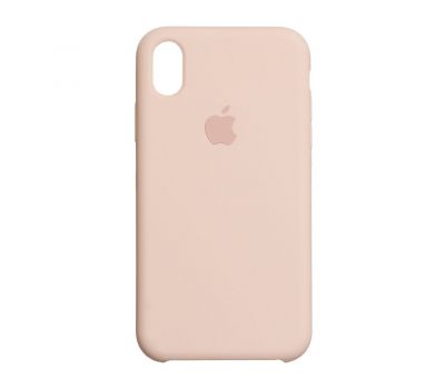 Чохол silicone case для iPhone Xs Max pink sand 1181984