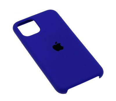 Чохол Silicone для iPhone 11 Pro case блискучий синій 1181959
