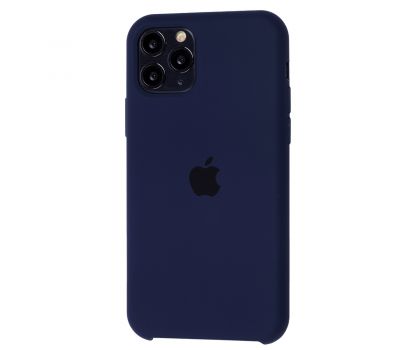Чохол Silicone для iPhone 11 Pro case темно-синій 1181896