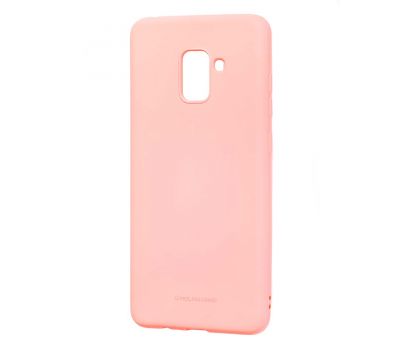 Чохол для Samsung Galaxy A8+ 2018 (A730) Molan Cano Jelly рожевий
