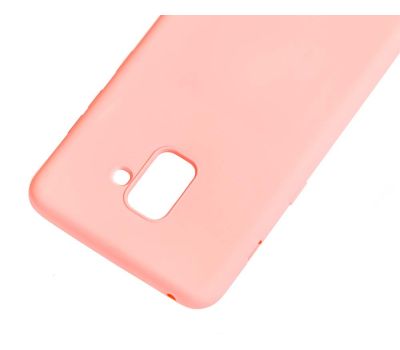 Чохол для Samsung Galaxy A8+ 2018 (A730) Molan Cano Jelly рожевий 1184383