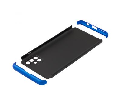 Чохол GKK LikGus для Samsung Galaxy A51 (A515) 360 чорно-синій 1184155