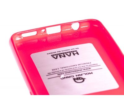 Чохол для Huawei P Smart Plus Molan Cano Jelly глянець рожева фуксія 1186969