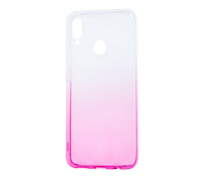 Чохол для Huawei P Smart Plus Gradient Design рожево-білий 1194983