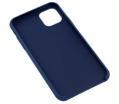 Чохол silicone для iPhone 11 Pro Max case navy blue 1195715