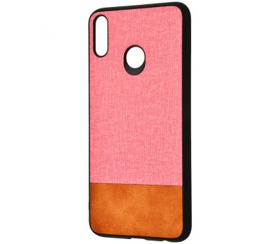 Чохол для Huawei Honor 8X Hard Textile рожево-коричневий