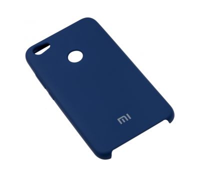 Чохол для Xiaomi Redmi Note 5A / Note 5A Prime Silky Soft Touch синій 1198394