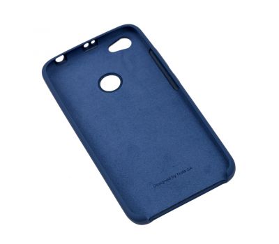 Чохол для Xiaomi Redmi Note 5A / Note 5A Prime Silky Soft Touch синій 1198395