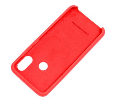 Чохол для Xiaomi Redmi 6 Pro / Mi A2 Lite Silky Soft Touch червоний 1198975