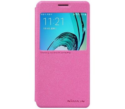 Чохол книжка для Samsung Galaxy A7 2016 (A710) Nillkin Sparkle рожевий