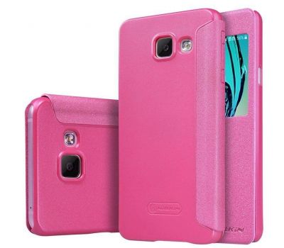 Чохол книжка для Samsung Galaxy A7 2016 (A710) Nillkin Sparkle рожевий 1199188