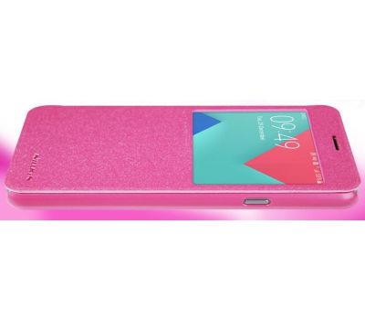 Чохол книжка для Samsung Galaxy A7 2016 (A710) Nillkin Sparkle рожевий 1199190