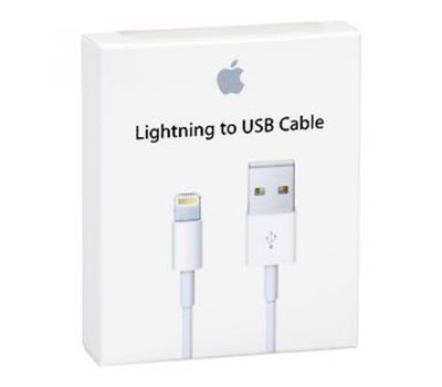 Data-cable USB iPhone 5 white(California)коробка