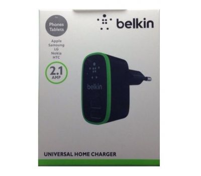 Сетевая зарядка Belkin 2 USB 2 in 1/3.1A для iPhone 4 черный