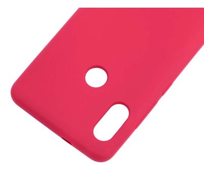 Чохол для Xiaomi Redmi Note 5 / Note 5 Pro Silky Soft Touch "темно-червоний" 120269