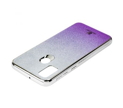 Чохол для Samsung Galaxy M21 / M30s Swaro glass сріблясто-фіолетовий 1202691