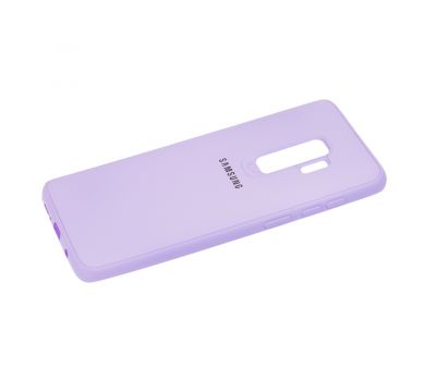 Чохол для Samsung Galaxy S9+ (G965) Logo фіолетовий 1202892