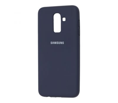 Чохол для Samsung Galaxy J8 (J810) Silicone Full темно-синій