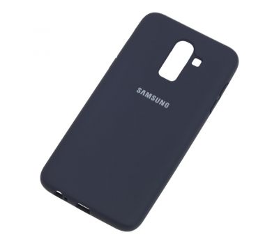 Чохол для Samsung Galaxy J8 (J810) Silicone Full темно-синій 1203817