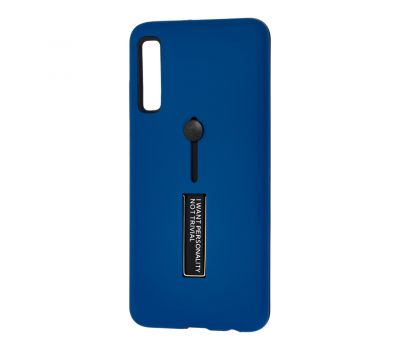 Чохол для Samsung Galaxy A7 2018 (A750) Kickstand темно-синій