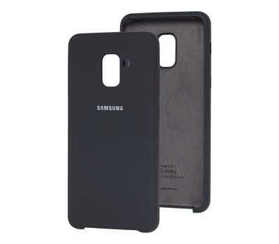Чохол для Samsung Galaxy A8+ 2018 (A730) Silky Soft Touch темно-синій