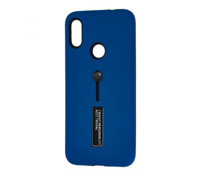 Чохол для Xiaomi Redmi Note 7 / 7 Pro Kickstand темно-синій