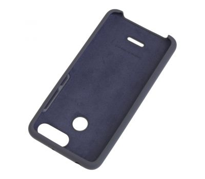Чохол для Xiaomi Redmi 6 Silky Soft Touch темно-синій 1203204