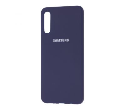 Чохол для Samsung Galaxy A50 / A50s / A30s Silicone cover темно-синій