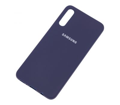 Чохол для Samsung Galaxy A50 / A50s / A30s Silicone cover темно-синій 1203567