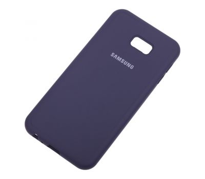 Чохол для Samsung Galaxy J4+ 2018 (J415) Silicone Full темно-синій 1203665