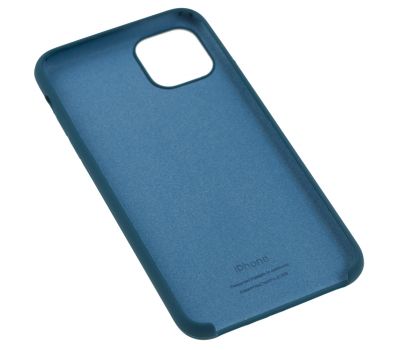 Чохол silicone для iPhone 11 Pro Max case синій космос 1204043