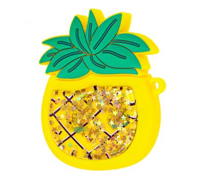 Чохол для AirPods Fruits Sparcles Water "pineapple"