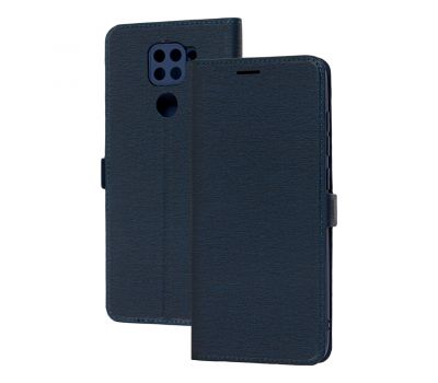 Чохол книжка для Xiaomi Redmi Note 9 Side Magnet синій