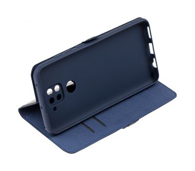 Чохол книжка для Xiaomi Redmi Note 9 Side Magnet синій 1207294