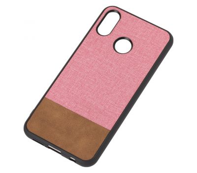 Чохол для Huawei P20 Lite Hard Textile рожево-коричневий 1213331