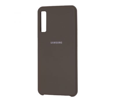 Чохол для Samsung Galaxy A7 2018 (A750) Silky Soft Touch оливковий