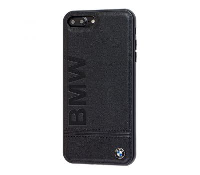 Чохол BMW для iPhone 7 Plus / 8 Plus еко-шкіра чорний