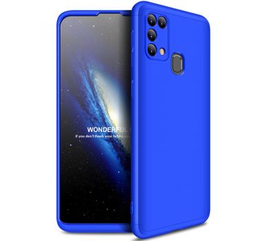 Чохол GKK LikGus для Samsung Galaxy M31 (M315) 360 синій