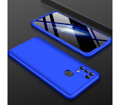 Чохол GKK LikGus для Samsung Galaxy M31 (M315) 360 синій 1214465