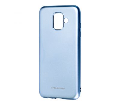 Чохол для Samsung Galaxy A6 2018 (A600) Molan Cano Jelly глянець блакитний