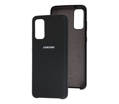 Чохол для Samsung Galaxy S20 (G980) Silky Soft Touch "чорний"