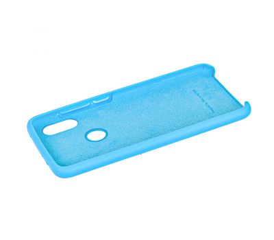 Чохол для Xiaomi Redmi Note 6 Pro Silky Soft Touch "блакитний" 1220628
