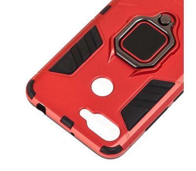 Чохол для Xiaomi Redmi 6 Transformer Ring удароміцний з кільцем червоний 1225030